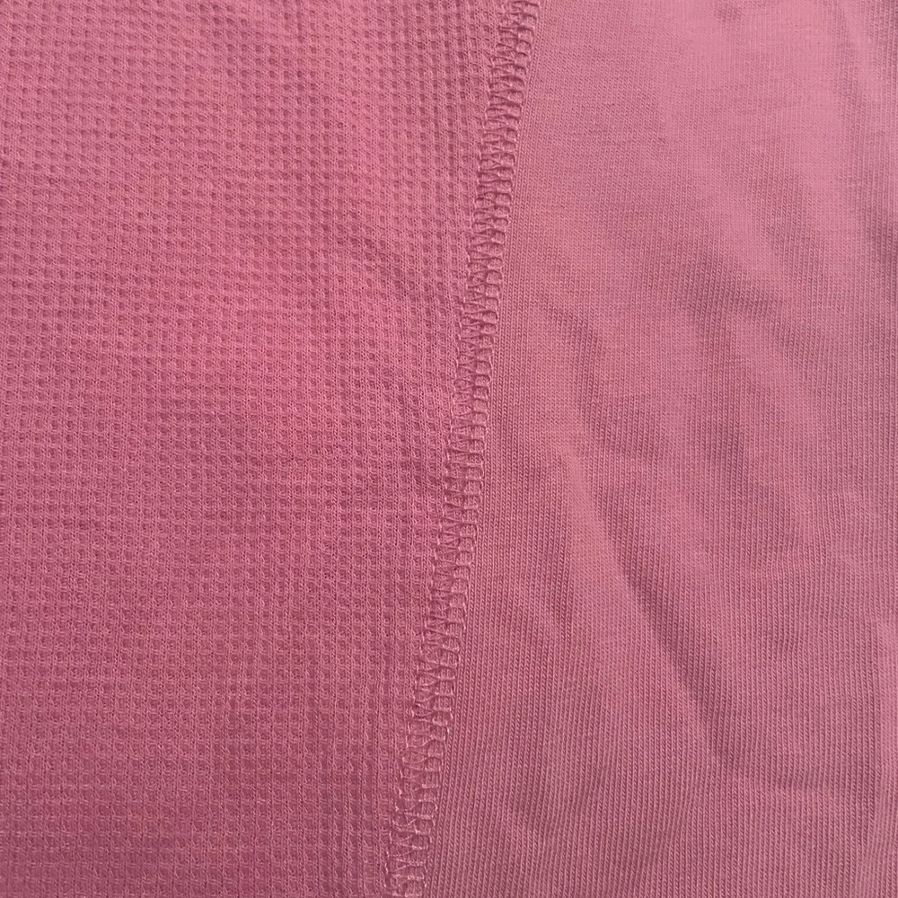Wild Fable Comfy Pink Ribbed Detail Long Sleeve Top, Size Large‎ - Picture 7 of 8